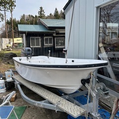 ボート　ヤマハ　15馬力12ft 　青森県　八戸市