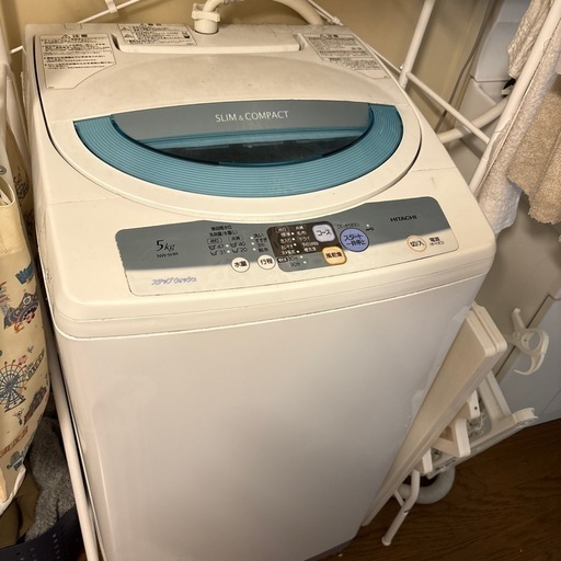 日立2008年製NW-5HR 5kg (ひがし) 稲毛海岸の生活家電《洗濯機 日立2008年製NW-5HR 5kg (ひがし) 稲毛海岸の生活家電《洗濯機