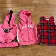 ベビー 女の子 夏服など 80～90の画像