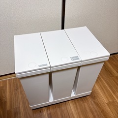 3連ゴミ箱 分別 キャスター付き 4/18まで