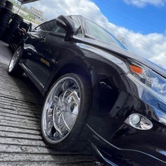 値下げ　24インチ　クローム　レクサスRX、ハリアー 、cx5などにの画像