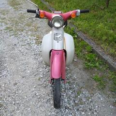 ❌ホンダリトルカブ 赤 レストアベース圧縮ありの画像