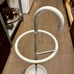 【武蔵小山店】 IKEA 傘立て　かさたて　オールドイケア 廃番品 陶器 おしゃれ 白 ホワイト 玄関 イケアの画像