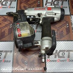 値下げしました！【中古】マキタ Makita AN514 エア釘打 常圧 ケース付きの画像