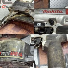 値下げしました！【中古】マキタ Makita AN514 エア釘打 常圧 ケース付きの画像