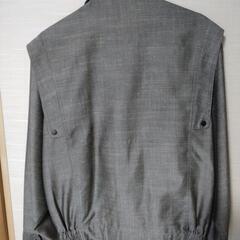 CIMUKA グレー ダブルブレストジャケット Mサイズの画像