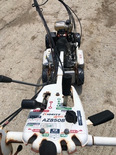 スパイダーモア AZ850B 4WD 草刈機