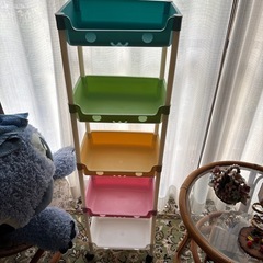 断捨離セール中✨小物用キャスター付きワゴン
