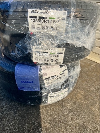 YOKOHAMA ブルーアースES32    135/80R12  68S