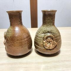 陶器製徳利2本