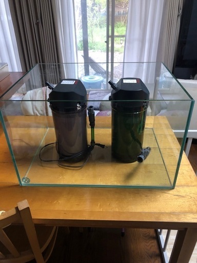 水槽　、外部フィルター