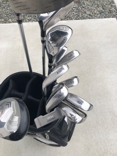 【決まりました】SWORD  KATANA GOLF ATC55 フルセット