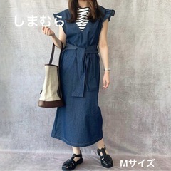 新品♡デニムワンピースM