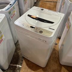 【愛品館 市原店】SHARP　2021年製　6.0Kg洗濯機　E...