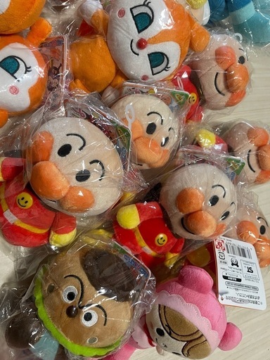 全て新品未使用！！アンパンマン  ぷりちぃビーンズシリーズ