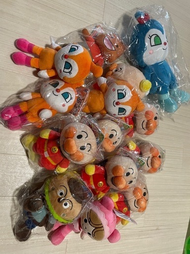 全て新品未使用！！アンパンマン  ぷりちぃビーンズシリーズ