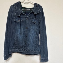 EASTGOEASTフード付きGジャンの画像