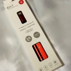 iPhone/iPad♡アダプター♡イヤホン充電♡4in1