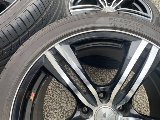 （取引中）タイヤホイールセット　225 45R18 2024製　引取希望