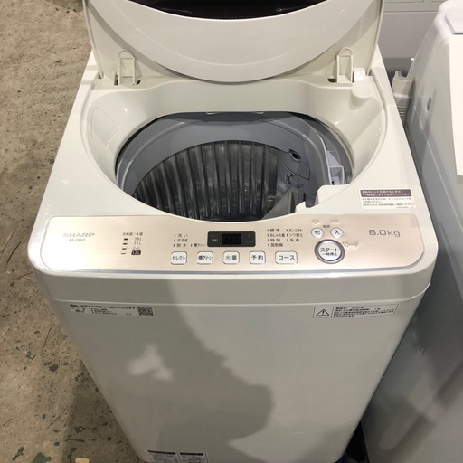 シャープ　6kg 洗濯機　2020年製