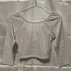 カットソー♡Ｔシャツ♡ボーダー♡7分袖の画像