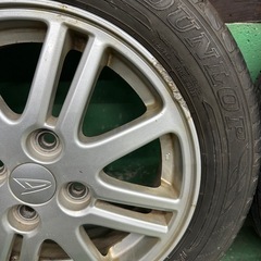 155/65R14 ダンロップ エナセーブEC204 ダイハツ純正アルミ付の画像