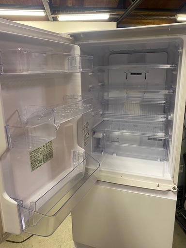 美品 シャープ 冷凍冷蔵庫 350L 両開きドア 2021年製 SJ-GW35G シャープ冷蔵庫両開き 350L