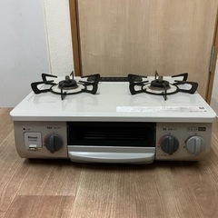 リンナイ都市ガスコンロ　汚れ有りますガスホース無し