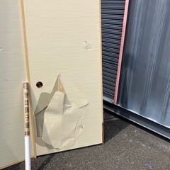 無料　襖　新品障子付きの画像