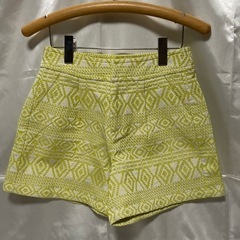 ショートパンツ♡イエロー♡Mサイズ♡柄物