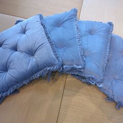 クッション シートひも付き　未使用品の画像