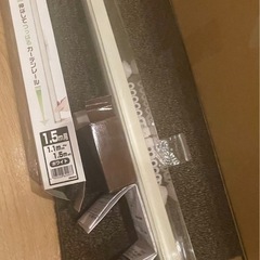カーテンレール つっぱり カーテンレール 伸縮 つっぱり式 カーテンレール 伸縮レール セット 穴あけ不要 取付簡単1.1〜1.5mの画像