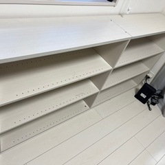カラーボックス棚(ホワイト)