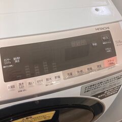 5/6 値下げ🔔HITACHI  日立🔔ドラム式🔔洗濯乾燥機🔔11㎏/6kg🔔BD-SV110CL🔔2018年製🔔温水ナイアガラ🔔日本製🔔5627の画像
