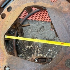 トラクター 鉄車輪 かご車輪 温田 水田 農機具 の画像