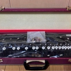 大正琴　琴伝流　千鳥　ケース　ピック　付き　お琴　和楽器　練習　音楽　バンドの画像