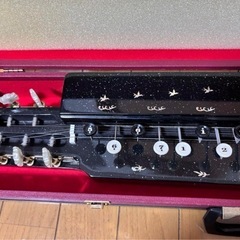 大正琴　琴伝流　千鳥　ケース　ピック　付き　お琴　和楽器　練習　音楽　バンドの画像