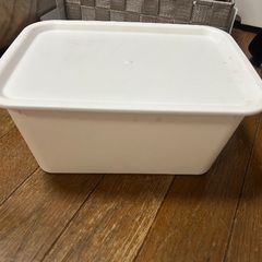 100均蓋付きケース 2つセットの画像