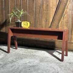 古家具 古い木味が良い 長机 ローボード 花台 飾り台 (古道具 想