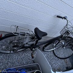 自転車２６インチ　走行少　整備清掃済　新品交換済（タイヤ、サドル...