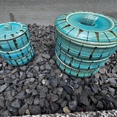 蓋付きの三段重ねの器【終了しました】の画像