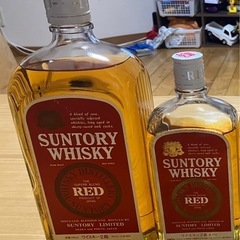 古酒ウイスキー2本（SUNTORY WHISKY RED ）