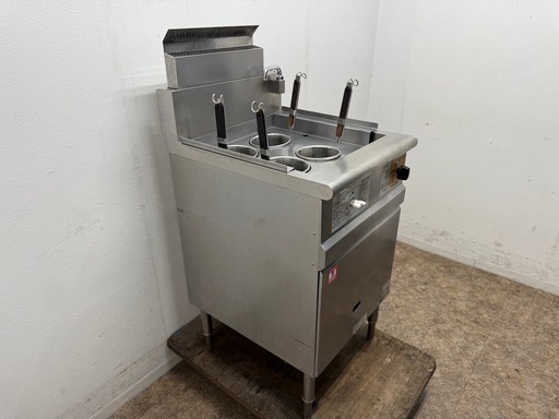 コメットカトウ業務用ゆで機4テポ角槽都市ガス厨房飲食店CMR2-4