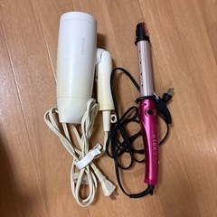 サロニア　ヘアドライヤー、ioneヘアアイロン(ストレート、カー...