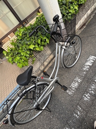 ☆リユースのサカイ水戸店☆ 自転車 不明 ホワイト クリーニング済み