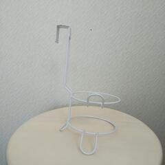 【無料✨】ワイヤードライヤーホルダー    ダイソーの画像