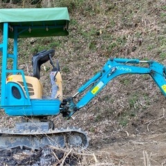 　ユンボ　バックホー　u008   　湿地対応　の画像