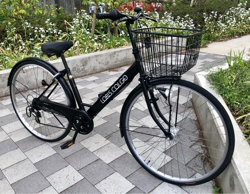 【東京近郊受渡し希望】26インチ 自転車 6段階変速 オートライト カゴ付き ロリスコルゴタウン26インチ6段オートライト東京三鷹市武蔵野市