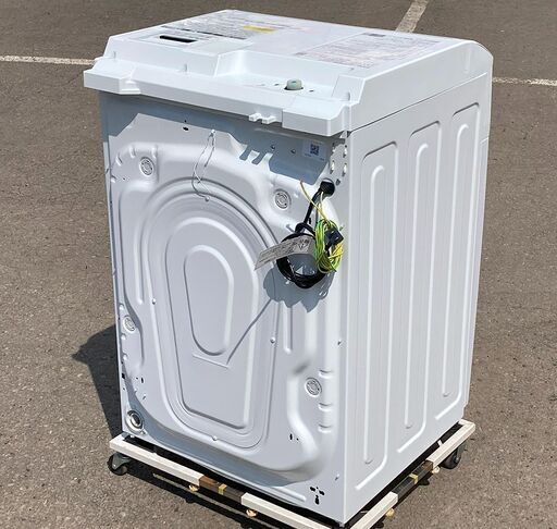 札幌◆アイリスオーヤマ 8.0kg ドラム式 洗濯乾燥機◆ガチ落ち温水洗浄 CDK-842-W ロータイプ 852