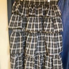 アベイル購入フリル段スカート